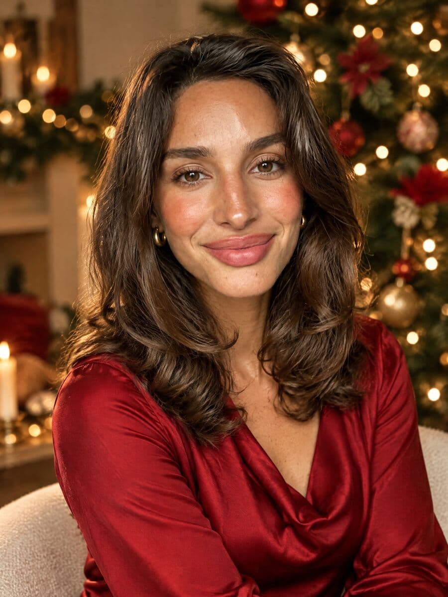 Christmas Photoshoot style example